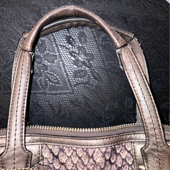 Coach Taylor Python Snake Print Bag - Picture 9 of 15
